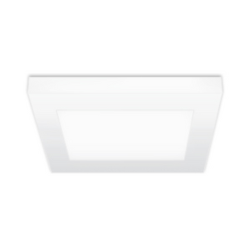 Square Ceiling Light, Spark, Surface Mount, 1200 Lumens